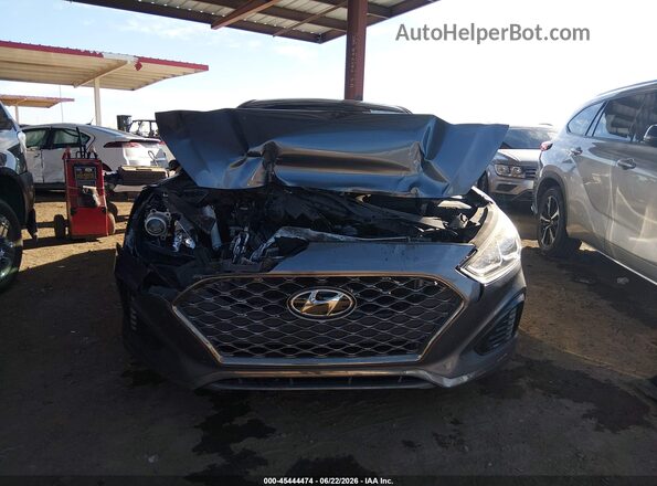 5NPE34AF6JH659244 2018 HYUNDAI SONATA Gray Widok zestawu wskaźników