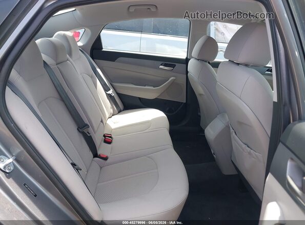 5NPE34AF6JH668753 2018 HYUNDAI SONATA Gray VIN sticker view