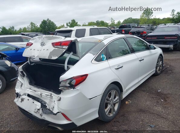5NPE34AF6JH675170 2018 HYUNDAI SONATA White Rear right