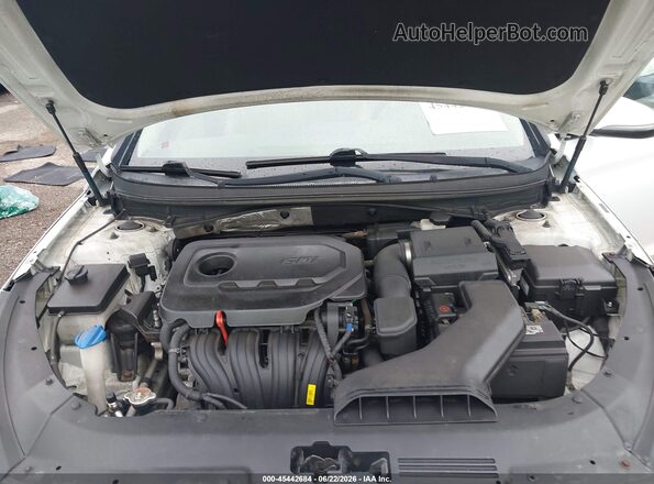 5NPE34AF6JH675170 2018 HYUNDAI SONATA White Rear view