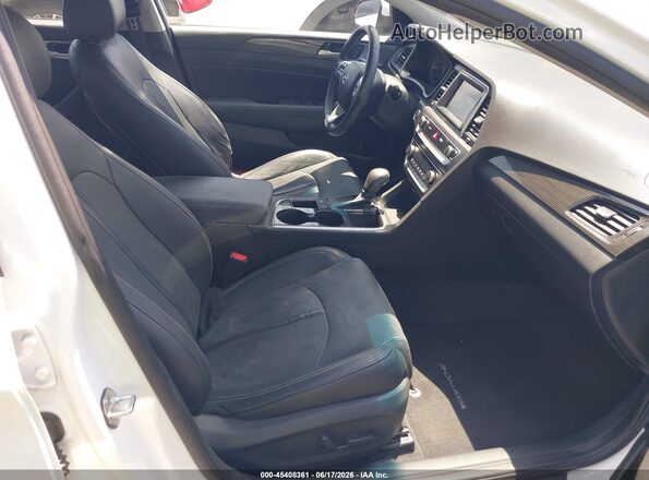 5NPE34AF6JH696231 2018 HYUNDAI SONATA White Vista interior delantera