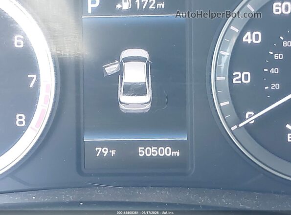 5NPE34AF6JH696231 2018 HYUNDAI SONATA White Vista de los asientos traseros