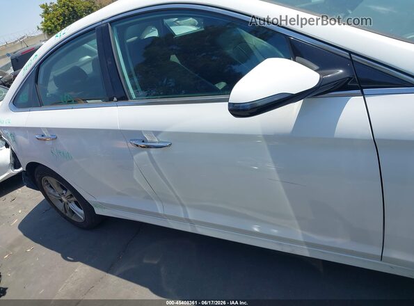 5NPE34AF6JH696231 2018 HYUNDAI SONATA White Vista interior de 360 grados