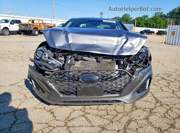 5NPE34AF6JH712900 2018 HYUNDAI SONATA Gray 