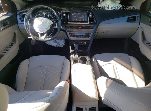 5NPE34AF6JH712900 2018 HYUNDAI SONATA Gray 