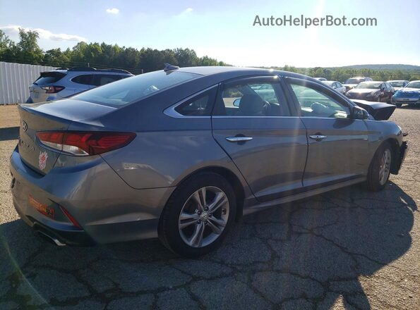 5NPE34AF6JH712900 2018 HYUNDAI SONATA Gray 