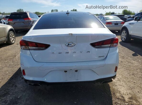 5NPE34AF6KH748135 2019 HYUNDAI SONATA White Vista trasera