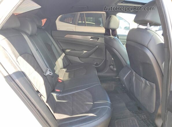 5NPE34AF6KH748135 2019 HYUNDAI SONATA White Vista de los asientos traseros