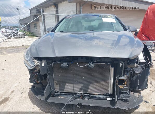 5NPE34AF6KH755330 2019 HYUNDAI SONATA Gray Вид задньої частини салону