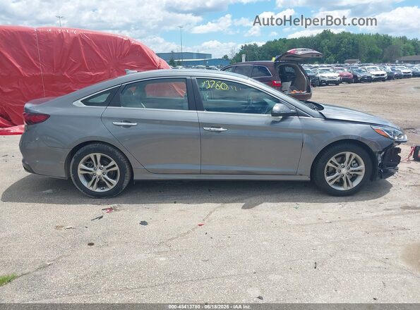 5NPE34AF6KH755330 2019 HYUNDAI SONATA Gray Панорамний вид салону 360°