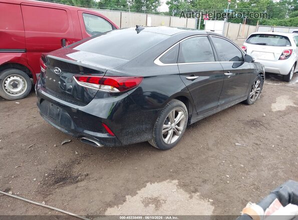 5NPE34AF6KH756591 2019 HYUNDAI SONATA Black Rear right