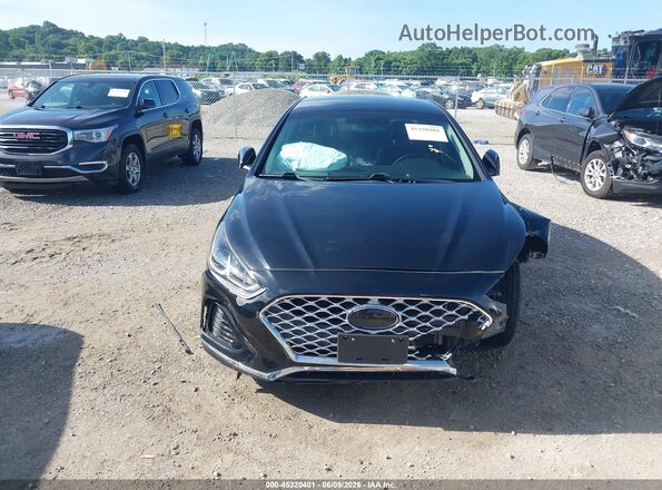 5NPE34AF6KH763752 2019 HYUNDAI SONATA Черный Вид щитка приборов