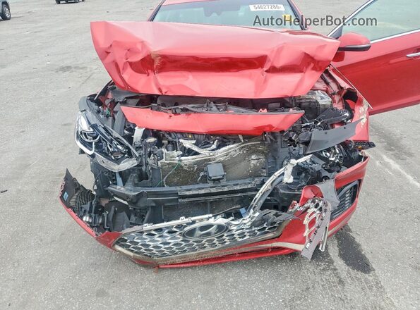 5NPE34AF6KH766974 2019 HYUNDAI SONATA Red Widok wnętrza z tyłu