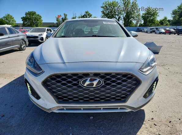5NPE34AF6KH812187 2019 HYUNDAI SONATA White Вид спереду