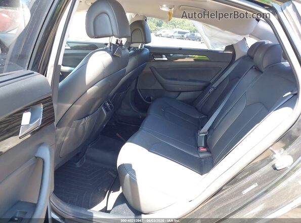 5NPE34AF7GH283601 2016 HYUNDAI SONATA Black Widok naklejki z numerem VIN