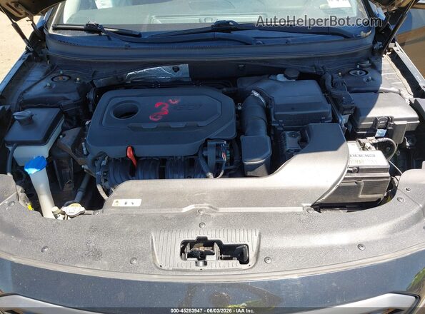 5NPE34AF7GH283601 2016 HYUNDAI SONATA Black Widok z tyłu