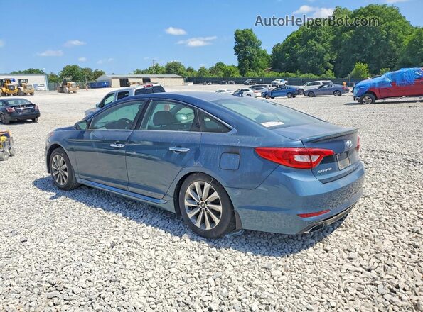 5NPE34AF7GH290130 2016 HYUNDAI SONATA Синий 