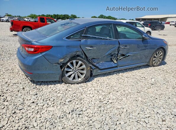5NPE34AF7GH290130 2016 HYUNDAI SONATA Синий 