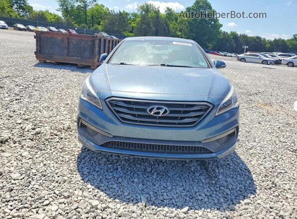 5NPE34AF7GH290130 2016 HYUNDAI SONATA Синий 