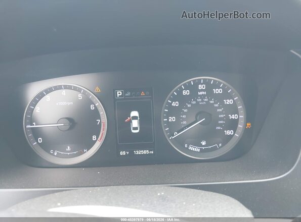 5NPE34AF7GH316130 2016 HYUNDAI SONATA White Вид задніх сидінь