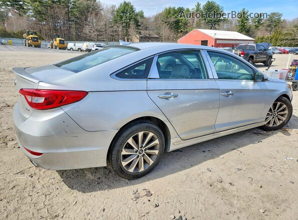 5NPE34AF7GH368194 2016 HYUNDAI SONATA Silver უკანა მარჯვენა