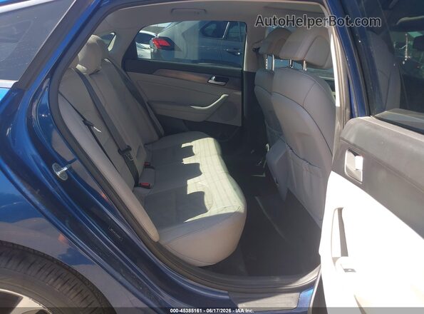 5NPE34AF7GH395007 2016 HYUNDAI SONATA Blue VIN կոդի պիտակի տեսք