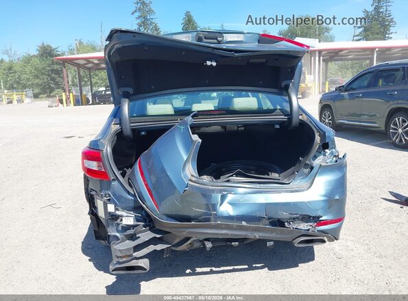 5NPE34AF7GH414509 2016 HYUNDAI SONATA Blue Вид спереду