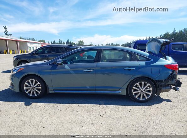 5NPE34AF7GH414509 2016 HYUNDAI SONATA Blue 