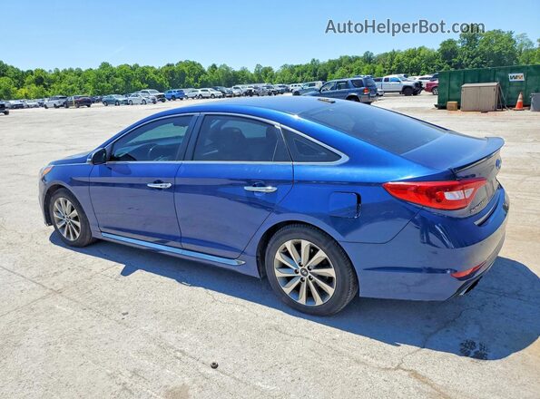 5NPE34AF7GH426630 2016 HYUNDAI SONATA Blue 