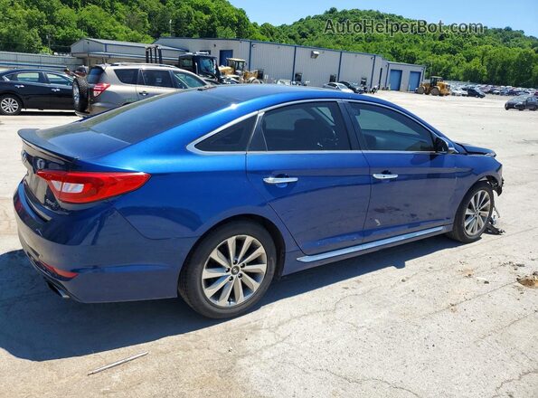 5NPE34AF7GH426630 2016 HYUNDAI SONATA Blue 