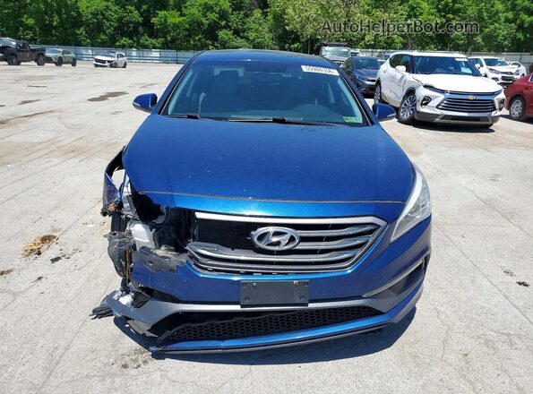 5NPE34AF7GH426630 2016 HYUNDAI SONATA Blue 