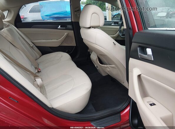 5NPE34AF7HH448449 2017 HYUNDAI SONATA Red VIN კოდის სტიკერის ხედი