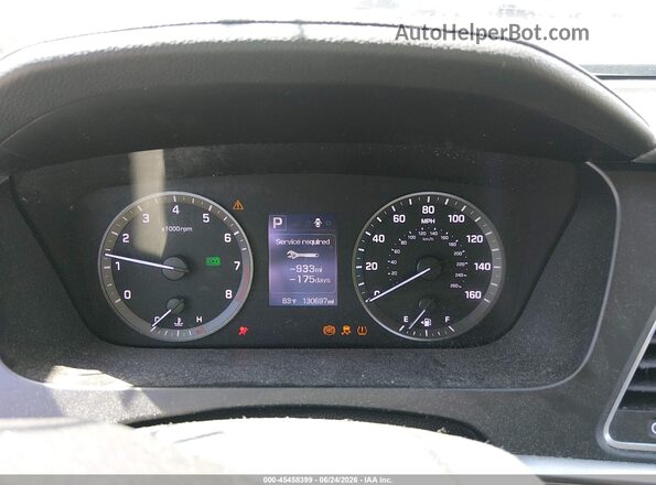 5NPE34AF7HH458074 2017 HYUNDAI SONATA Blue Vista de los asientos traseros