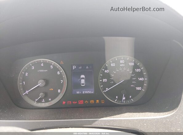 5NPE34AF7HH474968 2017 HYUNDAI SONATA Silver Vista de los asientos traseros