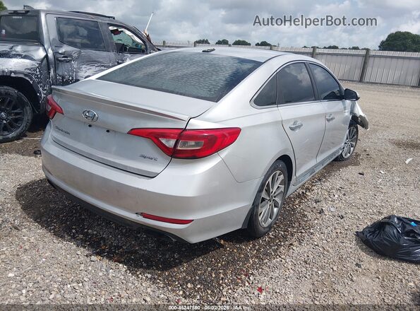 5NPE34AF7HH474968 2017 HYUNDAI SONATA Silver Trasero derecho