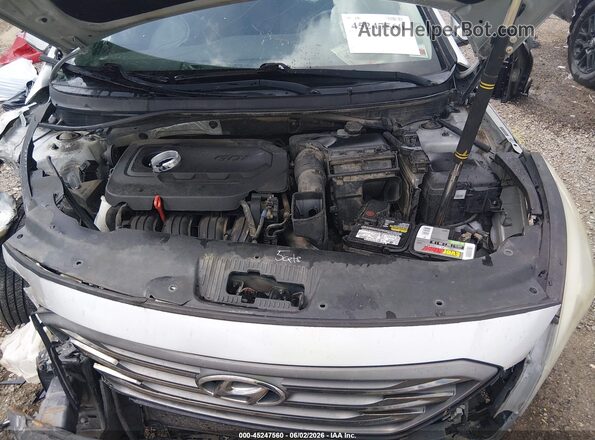 5NPE34AF7HH474968 2017 HYUNDAI SONATA Silver Vista trasera