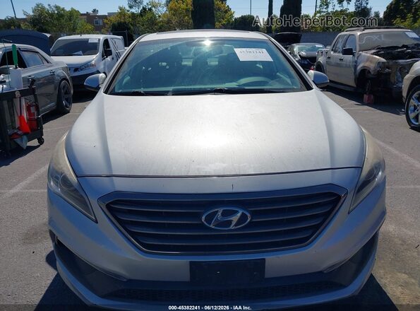5NPE34AF7HH483590 2017 HYUNDAI SONATA Silver Вид щитка приладів