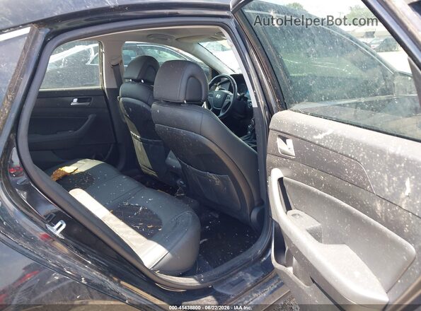 5NPE34AF7HH499062 2017 HYUNDAI SONATA Black Widok naklejki z numerem VIN