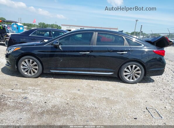 5NPE34AF7HH499062 2017 HYUNDAI SONATA Black Widok wnętrza 360 stopni