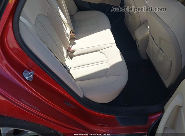 5NPE34AF7HH519116 2017 HYUNDAI SONATA Red VIN კოდის სტიკერის ხედი