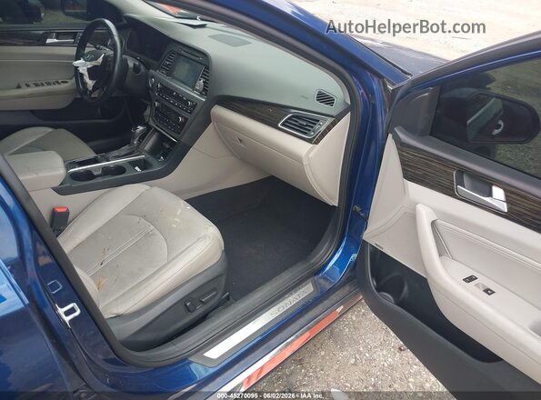 5NPE34AF7HH546767 2017 HYUNDAI SONATA Blue Սալոնի դիմացի տեսք
