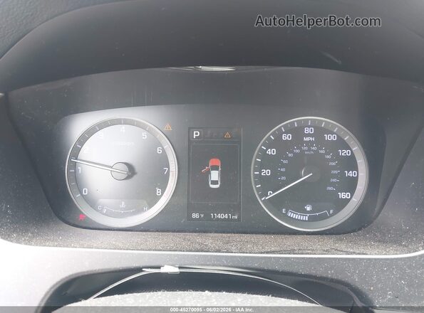 5NPE34AF7HH546767 2017 HYUNDAI SONATA Blue Հետևի նստատեղերի տեսք