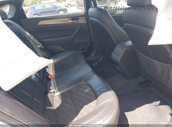 5NPE34AF7JH628620 2018 HYUNDAI SONATA Silver VIN კოდის სტიკერის ხედი