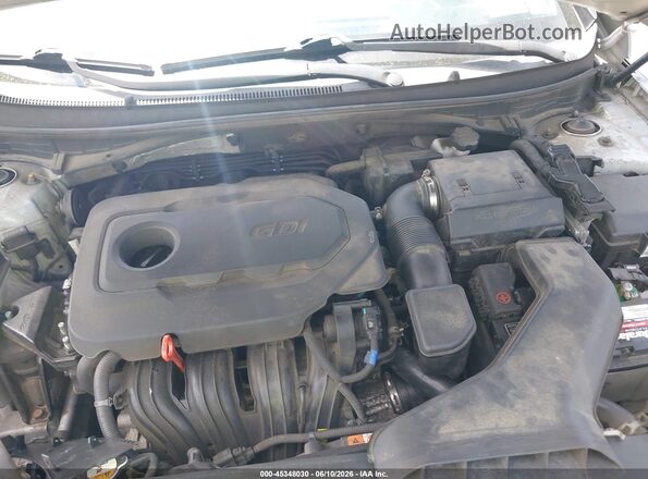 5NPE34AF7JH628620 2018 HYUNDAI SONATA Silver უკანა ხედი
