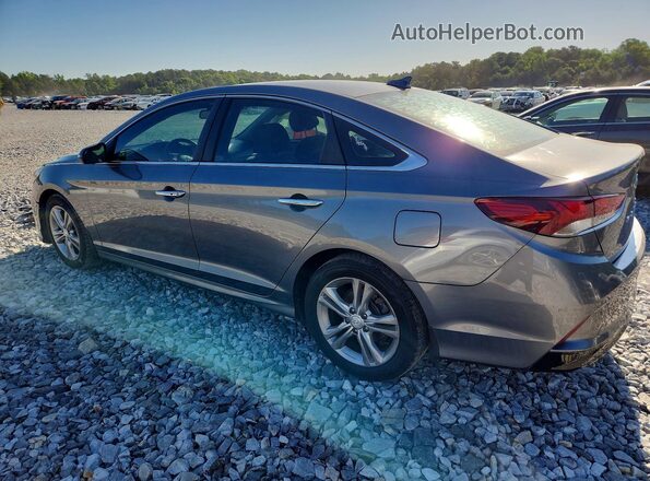 5NPE34AF7JH644638 2018 HYUNDAI SONATA Gray Задня ліва чверть