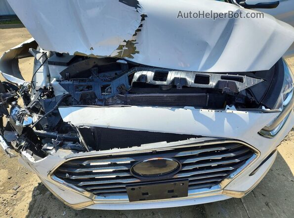 5NPE34AF7JH646809 2018 HYUNDAI SONATA White 