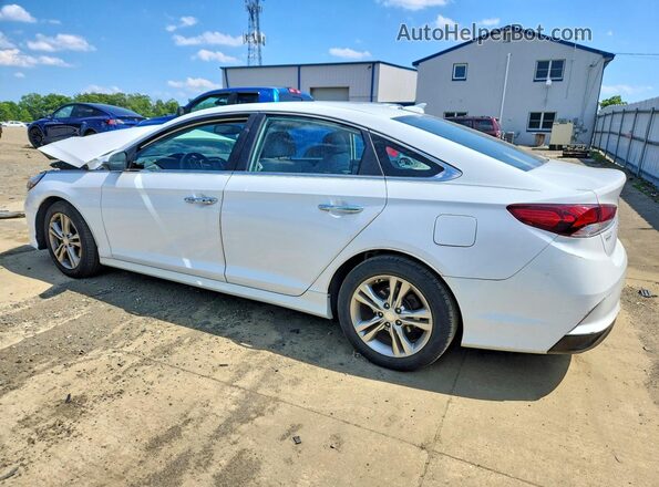 5NPE34AF7JH646809 2018 HYUNDAI SONATA White 