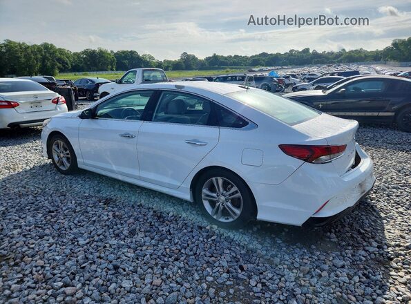 5NPE34AF7JH647491 2018 HYUNDAI SONATA White Задня ліва чверть