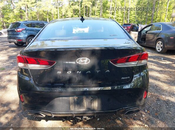 5NPE34AF7JH704966 2018 HYUNDAI SONATA Black 