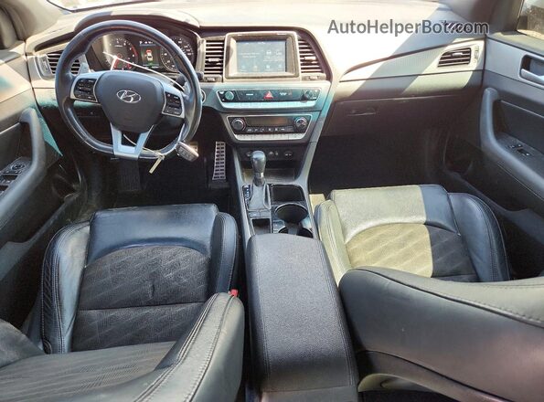 5NPE34AF7JH728247 2018 HYUNDAI SONATA Silver 